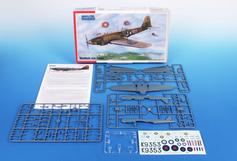 SPECIAL HOBBY 1/72 Fairey Battle Mk.I ‘Bloodbath over France’ Plastic Model Kit