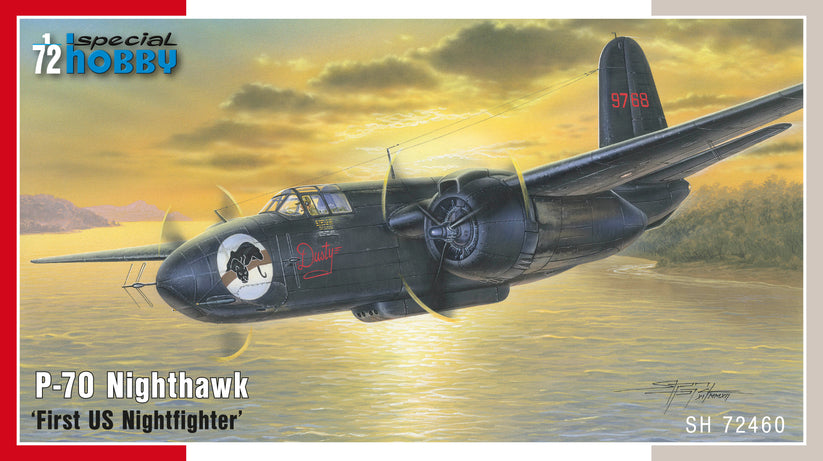 SPECIAL HOBBY 1/72 P-70 Nighthawk ‘First US Nightfighter’ Plastic Model Kit
