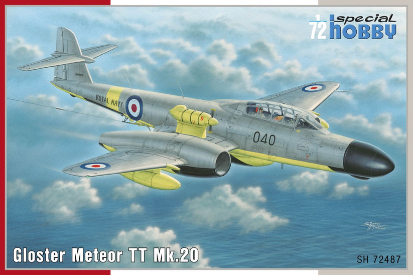 SPECIAL HOBBY 1/72 Gloster Meteor TT Mk.20 Plastic Model Kit