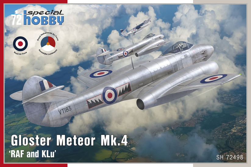 SPECIAL HOBBY 1/72 Gloster Meteor Mk.4 Plastic Model Kit