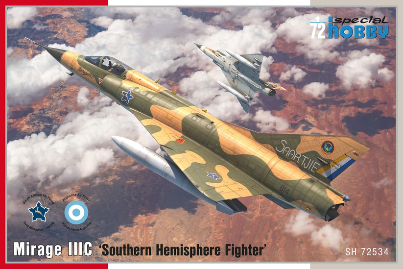 SPECIAL HOBBY 1/72 Mirage IIIC ‘Southern Hemisphere Fighter’ Plastic Model Kit