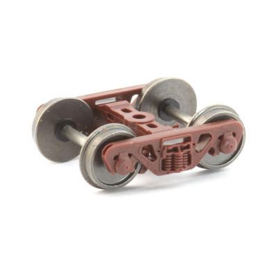 AUSCISION SP-108 2DB/DBA BOGIE WITH 36' RP25-110 BLACKENED METAL DISC WHEELS - 1 PAIR