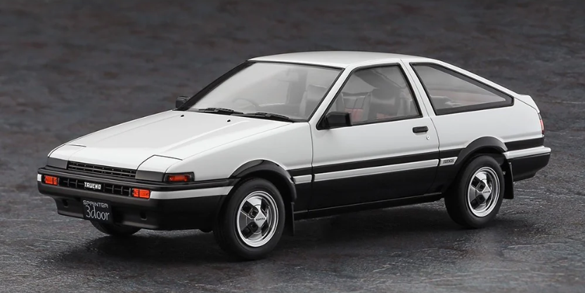 HASEGAWA 1/24 TOYOTA SPRINTER TRUENO AE86 GT APEX EARLY VERSION (1983)