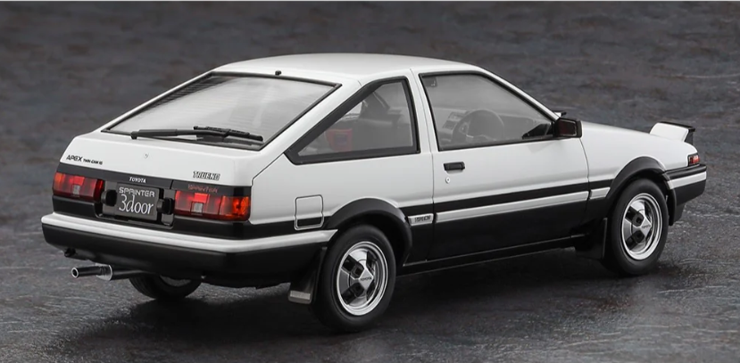 HASEGAWA 1/24 TOYOTA SPRINTER TRUENO AE86 GT APEX EARLY VERSION (1983)