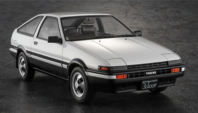 HASEGAWA 1/24 TOYOTA SPRINTER TRUENO AE86 GT APEX EARLY VERSION (1983)