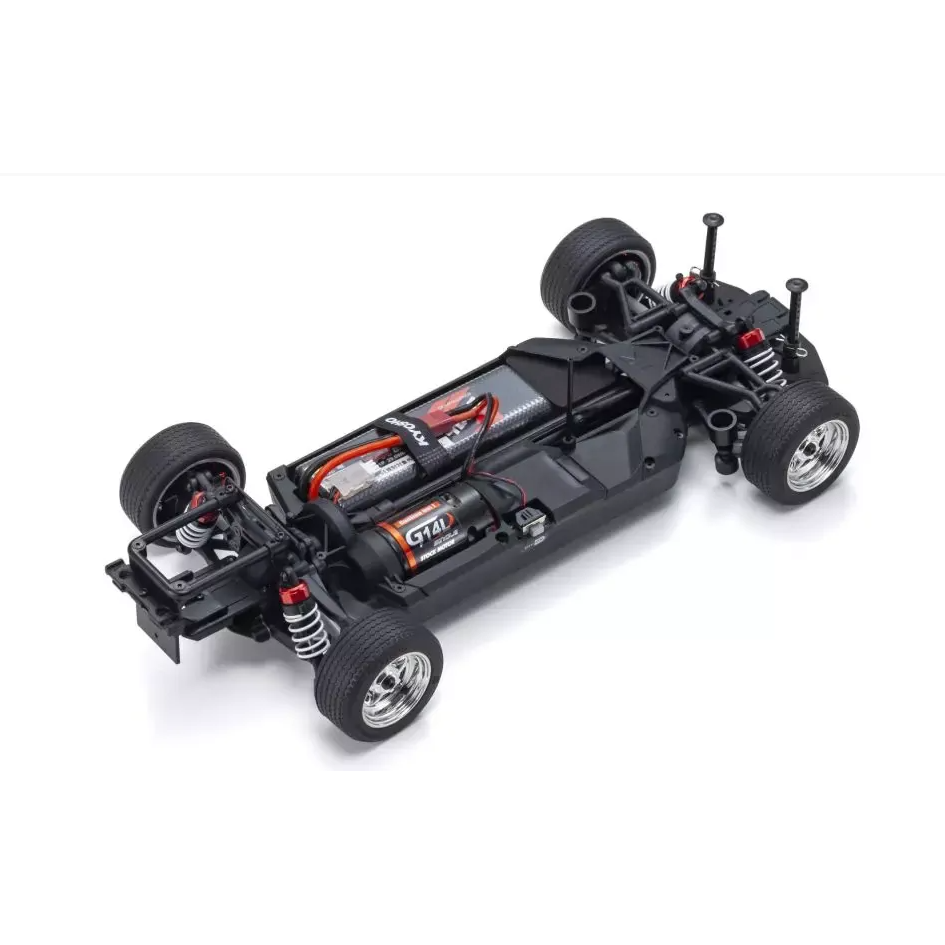 KYOSHO 1/10 Fazer Mk2 1969 Ford Mustang Boss 429 Black Jade FZ02 4WD Electric Car Readyset