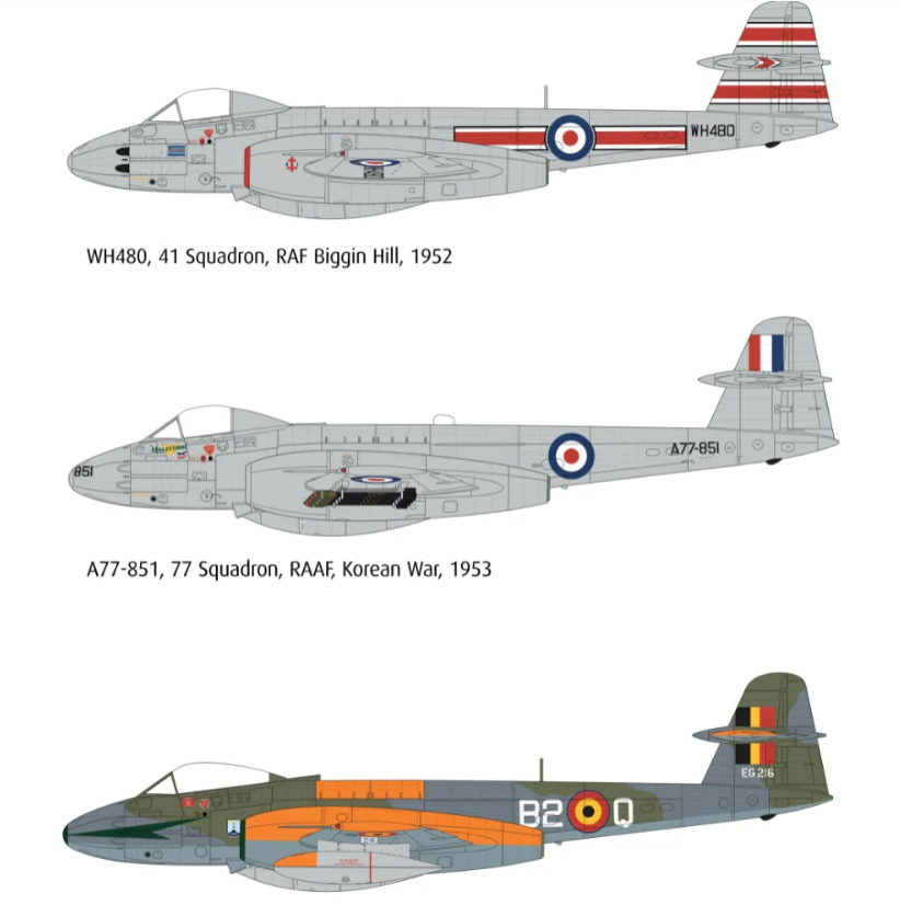 REVELL 1/32 Gloster Meteor F.8