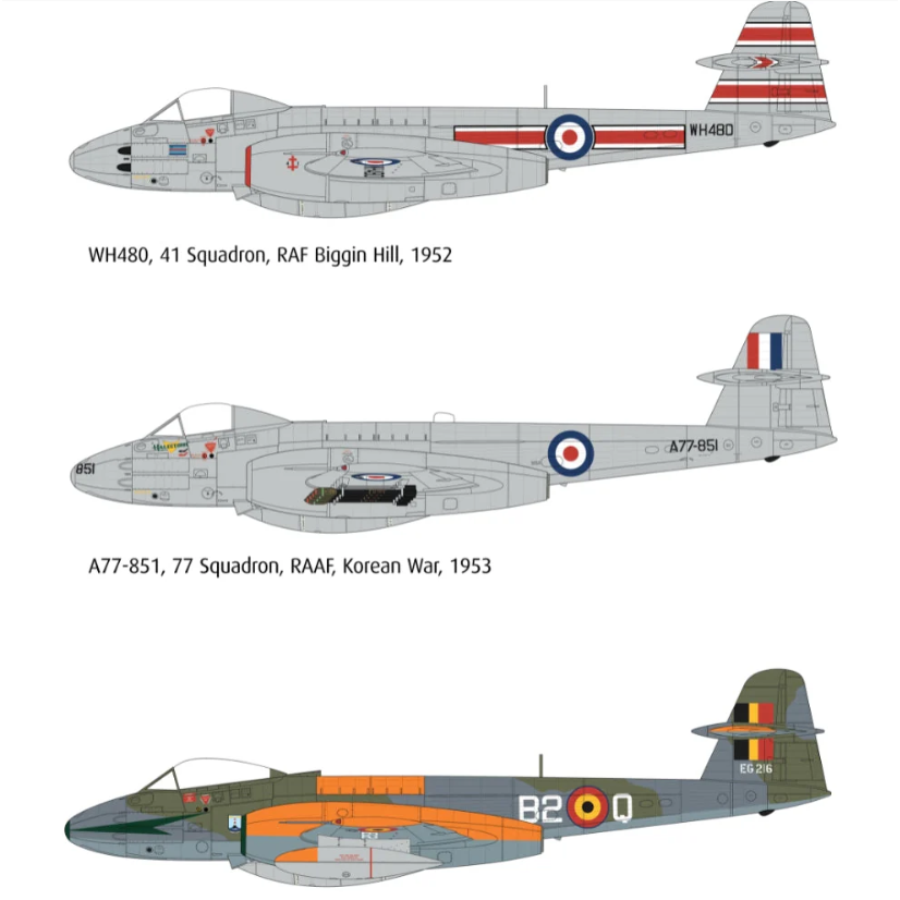 REVELL 1/32 Gloster Meteor F.8
