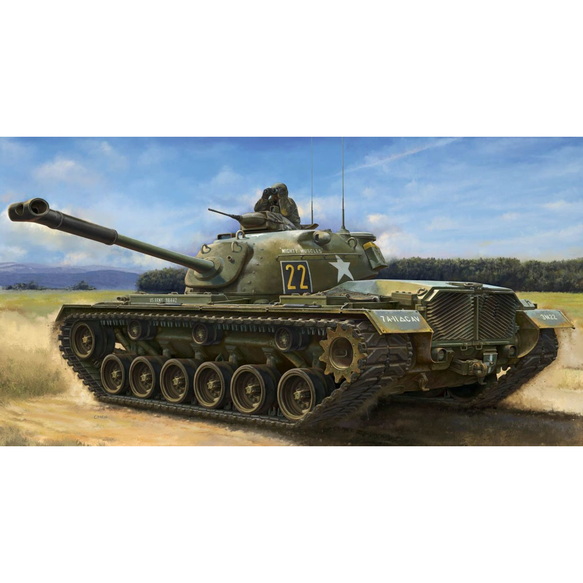 I Love Kit 1/35 M48A2 MBT Plastic Model Kit
