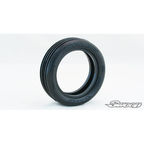 SWEEP 1/10 Tri-Rib 2WD Front Tyres Blue Compound Soft 2pc