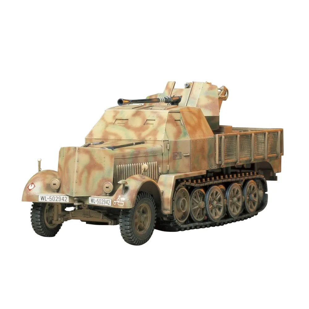 TAMIYA 1/35 German 8ton Semi-Track 3.7cm Flak 37 Sd.kfz. 7/2 Armored Cab Type
