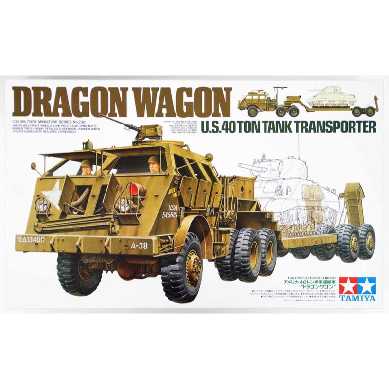 TAMIYA 1/35 US 40 Ton Transporter Dragon Wagon