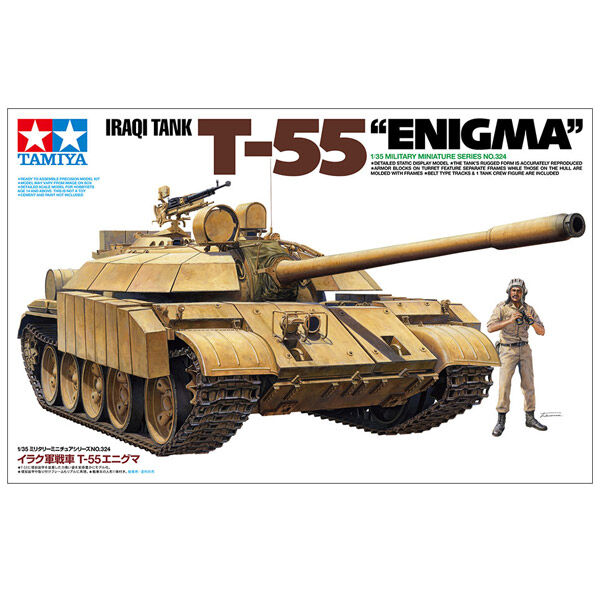 TAMIYA 1/35 T-55 Enigma Iraqi Tank