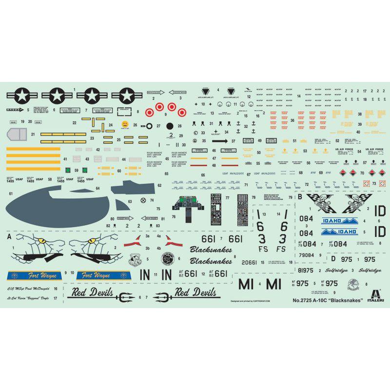 ITALERI 1/48 A-10C "Blacksnakes"