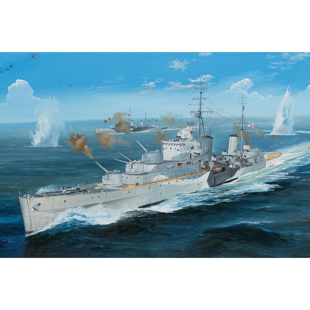 Trumpeter 1/350 HMS Argonaut Plastic Model Kit