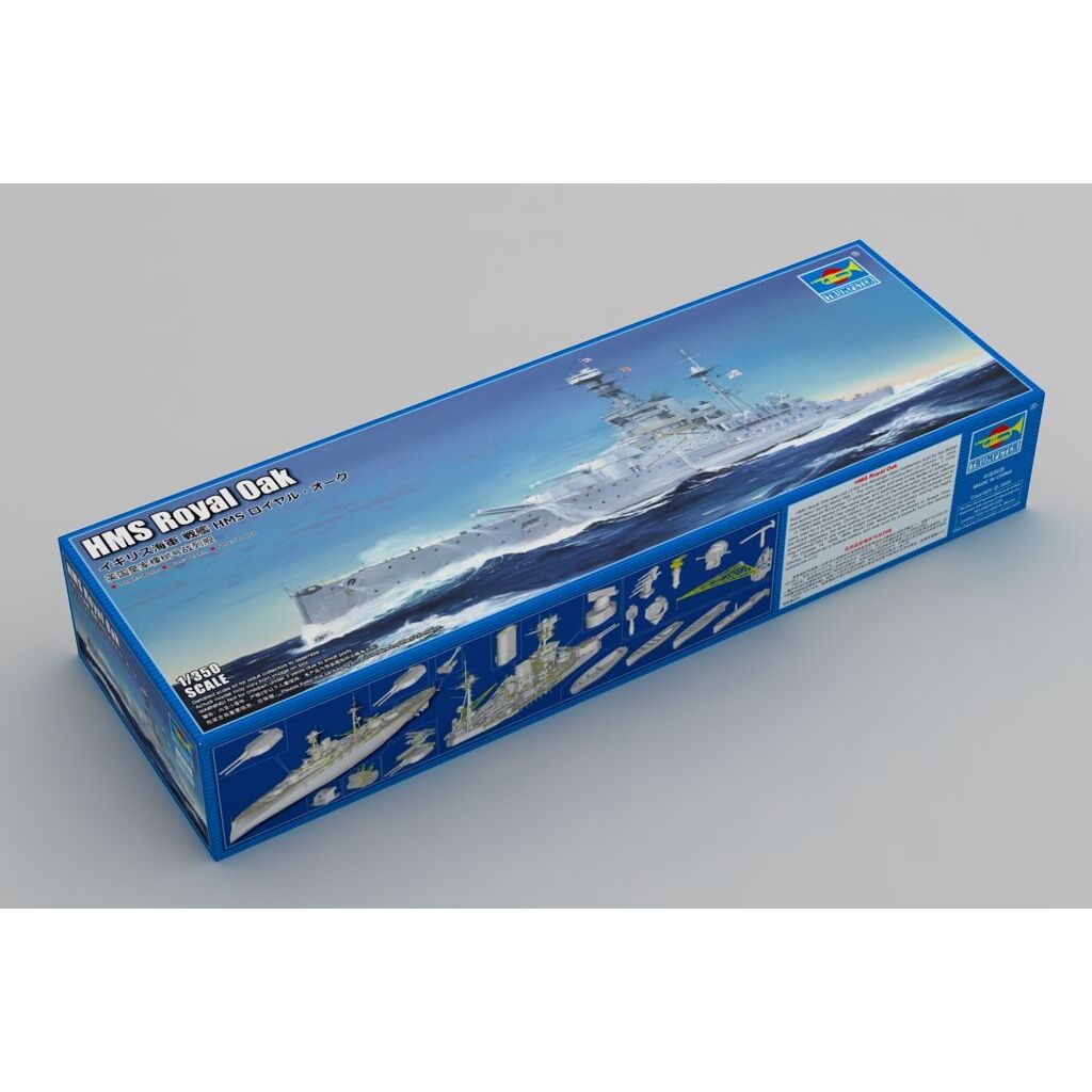 TRUMPETER 1/350 HMS Royal Oak Plastic Model Kit