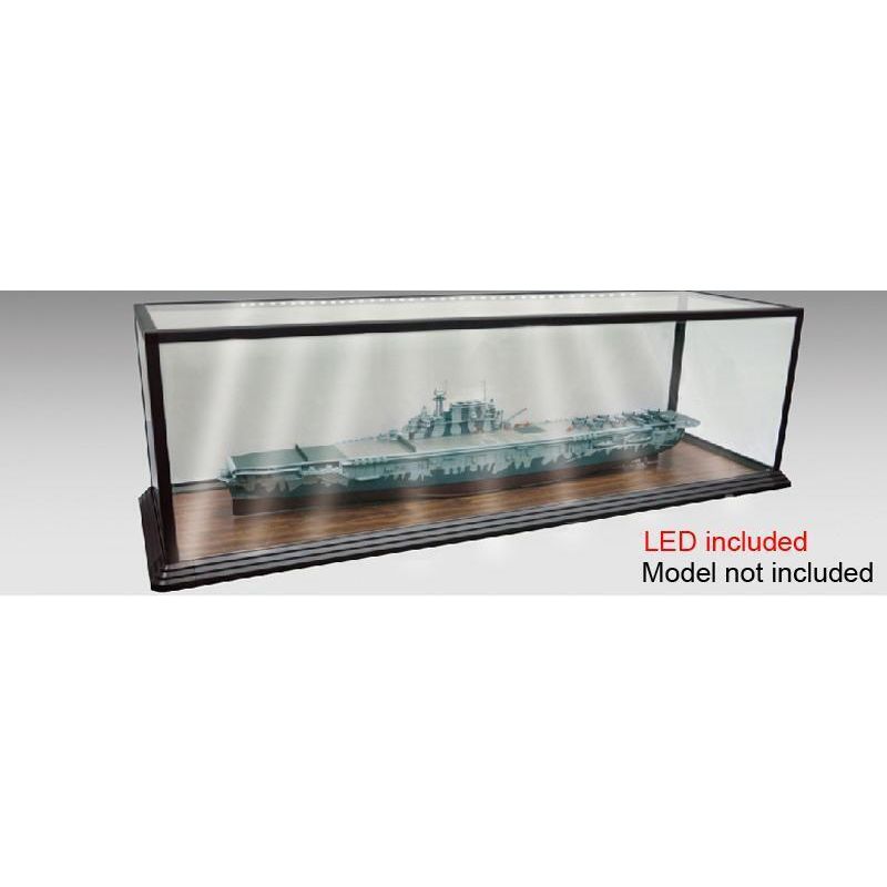 Trumpeter Glass Showcase with LED - Length: 1.5m