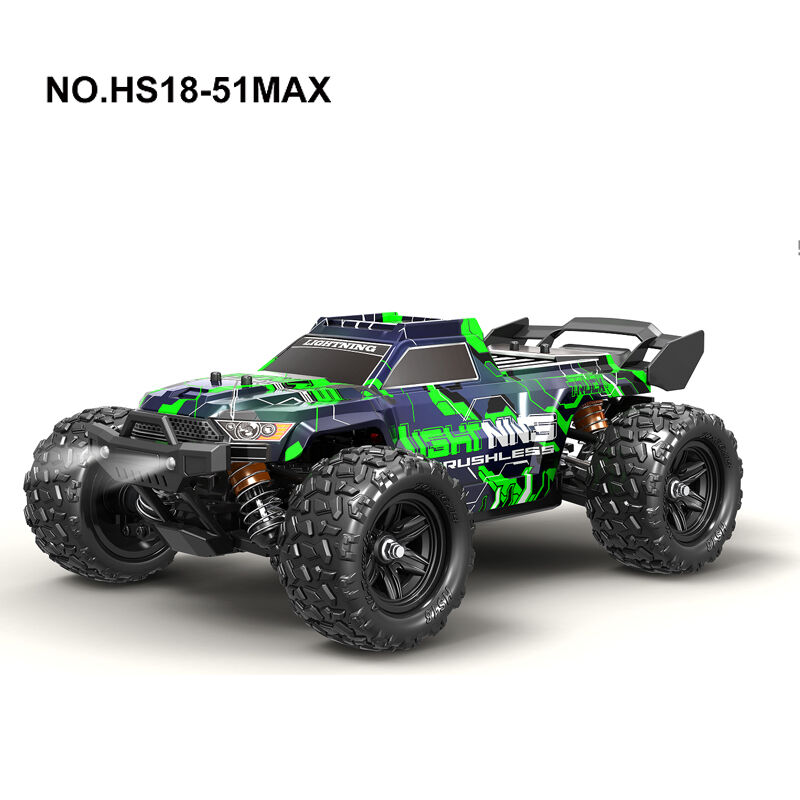 TORNADO 1/18 brushless 4WD RTR High TRUCK 2.4g 52KM Green Body V2 2026