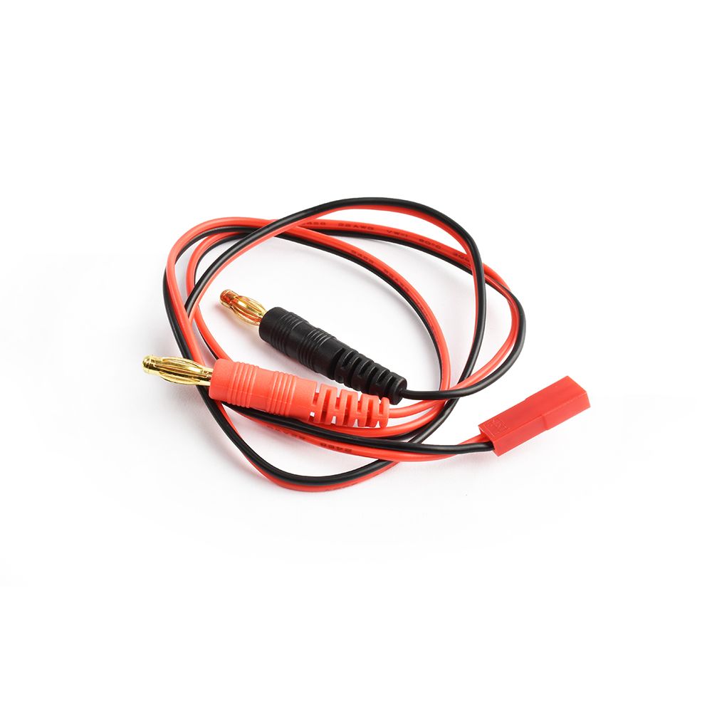 TORNADO Female JST to 4mm banana plug charging cable22AWG 60cm