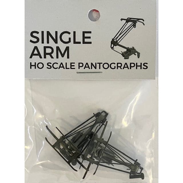 THE TRAIN GIRL HO Pantographs - Single Arm