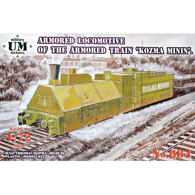 UM-MT 1/72 Arm.Platf.trains Kozma Minin/Ilya Mu Plastic Model Kit