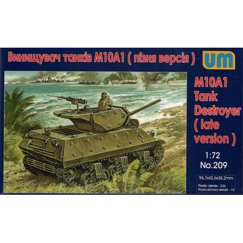 UM-MT 1/72 M10A1 Tank destroyer Plastic Model Kit