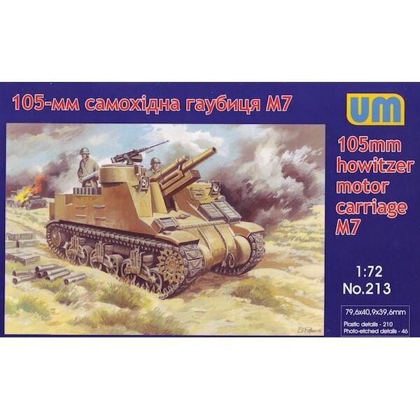 UM-MT 1/72 105-mm M7 gun motor carriage "Priest" Plastic Model Kit