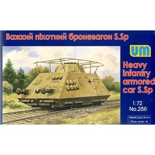 UM-MT 1/72 Heavy infantry armored car S.Sp Plastic Model Kit
