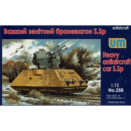 UM-MT 1/72 Reconnaissance armored train Le.Sp Plastic Model Kit