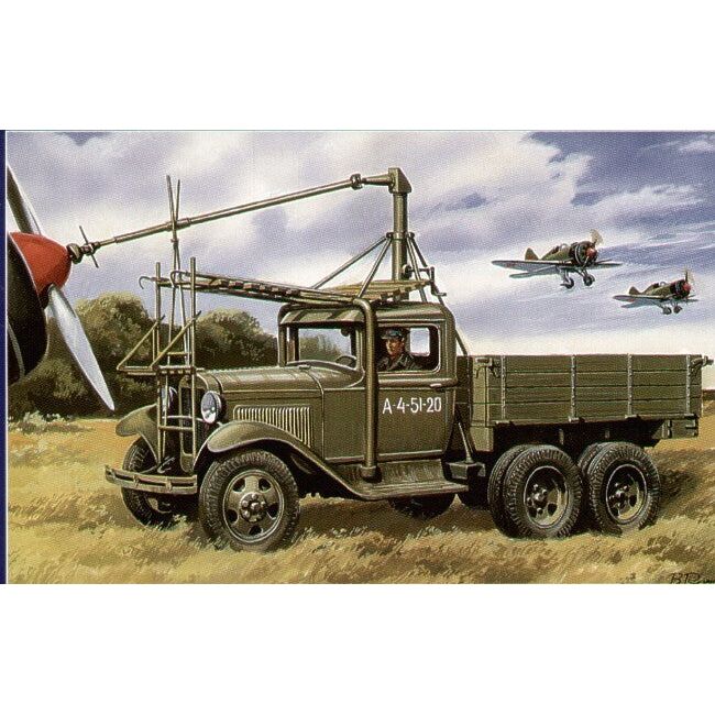 UM-MT 1/72 AIRFIELD STARTER AS-2 on GAZ AAA chassis Plastic Model Kit
