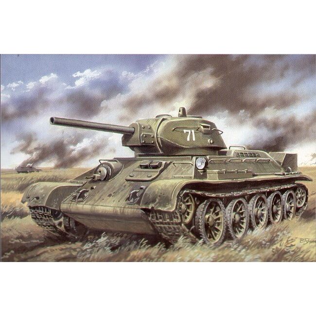 UM-MT 1/72 WWII MEDIUM TANK T-34/76 (model 1941 ) Plastic Model Kit