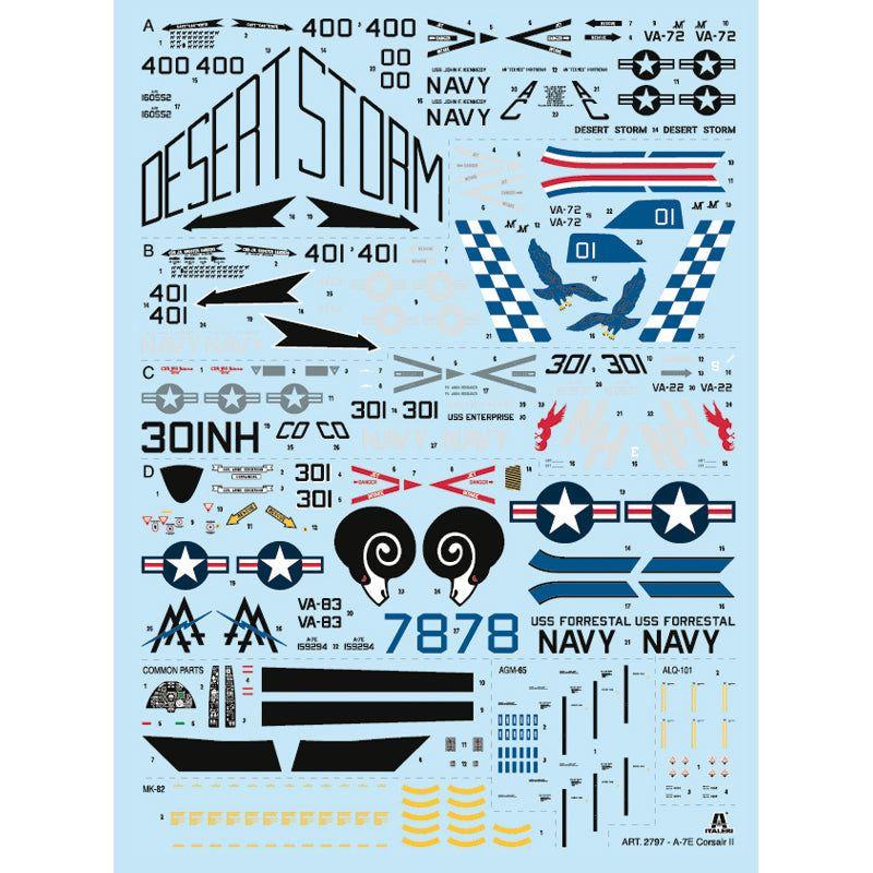 ITALERI 1/48 A-7E Corsair II