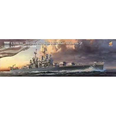 Very Fire 1/350 USS Birmingham CL-62 light cruiser Plastic Model Kit