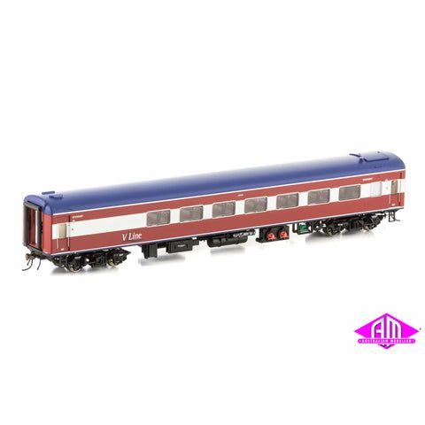 AUSCISION HO V/Line - Passenger MK2, Red/White/Blue with V/Line Logo, Set N11