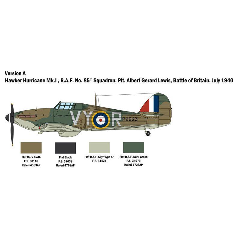 ITALERI 1/48 Hurricane Mk.I Battle of Britain