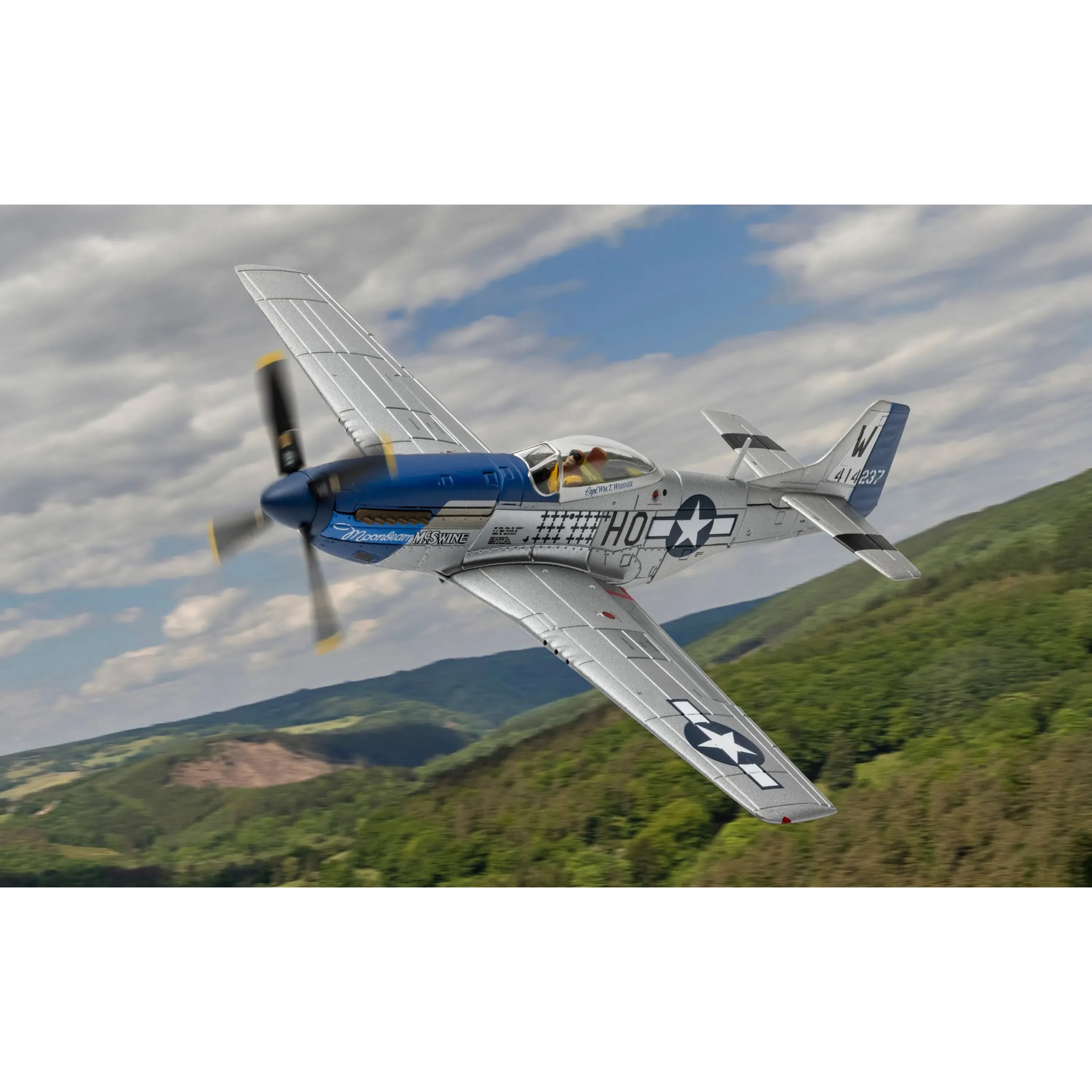 CORGI 1/72 North American P-51D-10-NA , 44-14237/HO-W, ‘Moonbeam McSWINE’