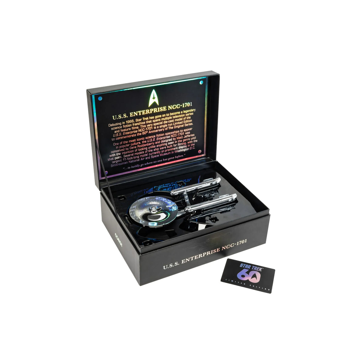 CORGI U.S.S. Enterprise NCC-1701 - Star Trek 60TH ANNIVERSARY EDITION