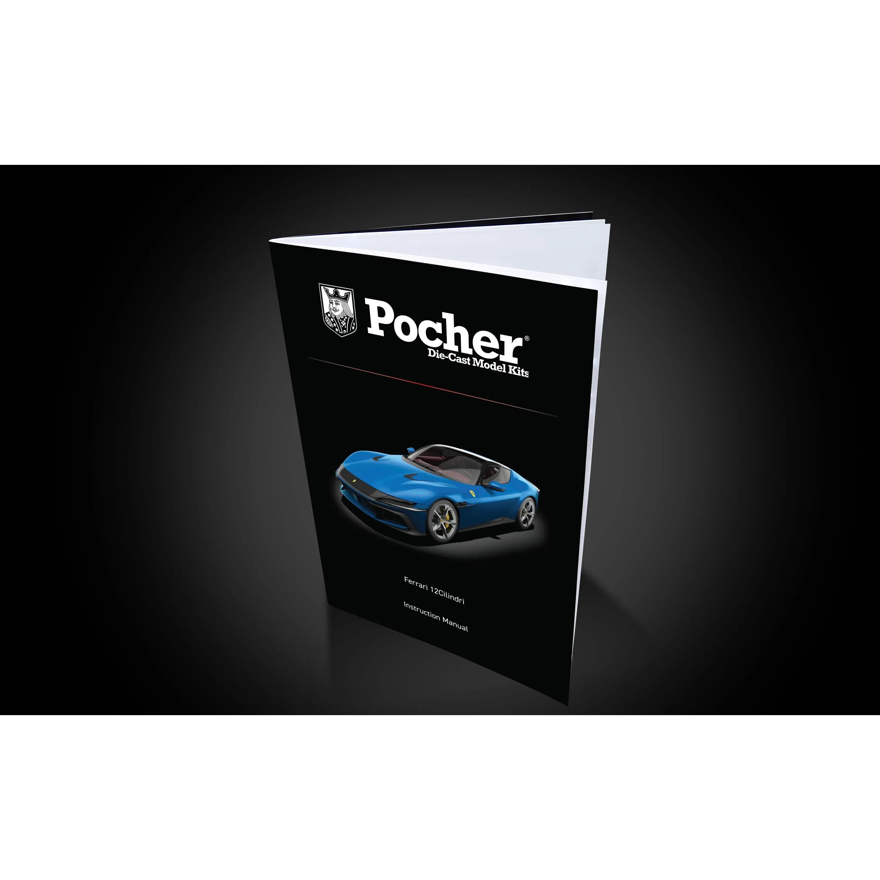 POCHER 1/8 Ferrari 12Cilindri - Blu Corsa