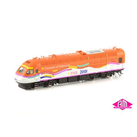 AUSCISION HO XP2001 SRA CountryLink, Centenary of Federation 1901-2001 - DCC Sound