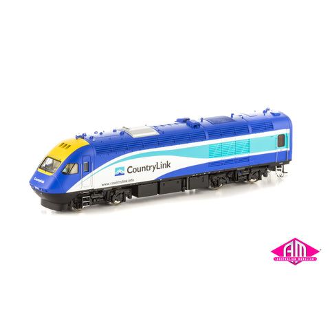 AUSCISION HO RailCorp CountryLink XPT, Blue/Teal/White - 7 Car Set