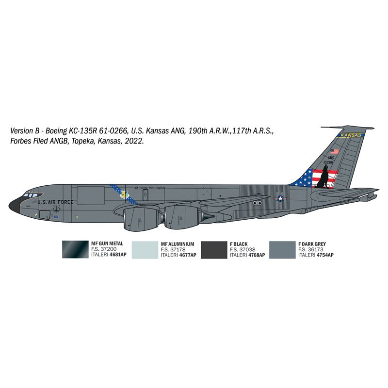 ITALERI 1/72 KC-135™ R/FR Stratotanker™