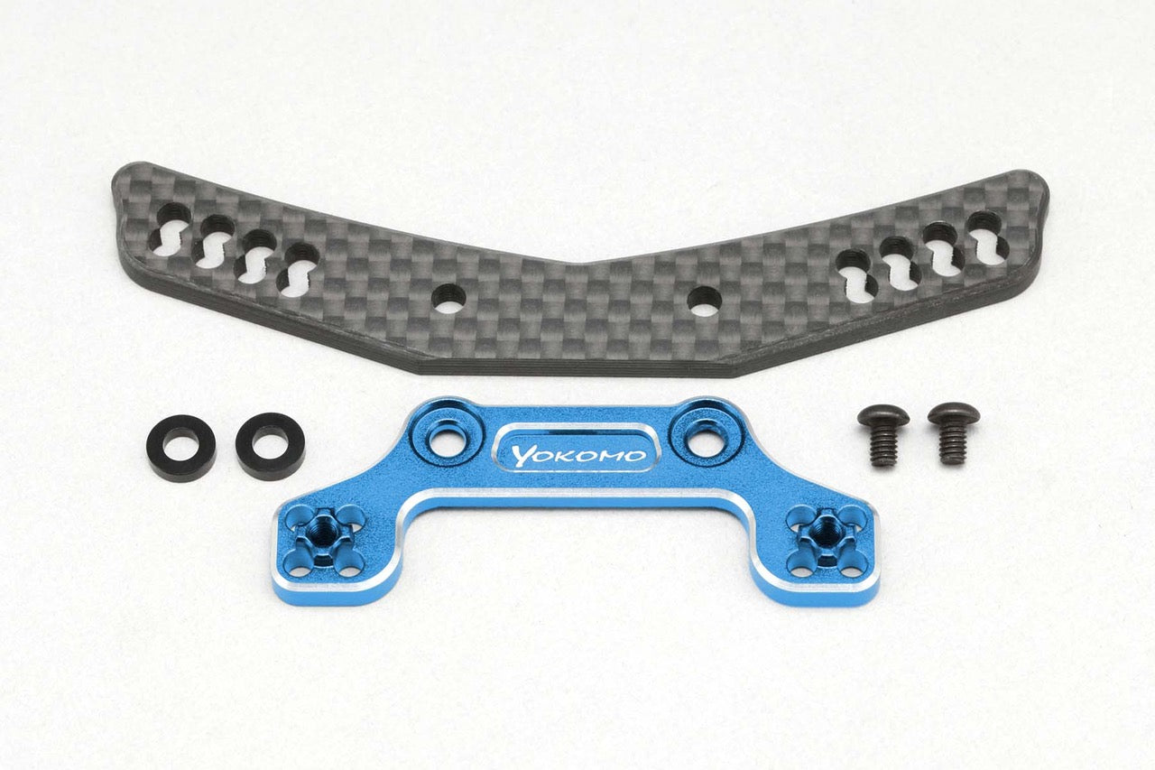 YOKOMO Chamf. Hybrid Front ShockTower Blue for RD/SD