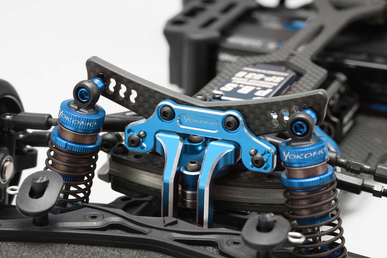 YOKOMO Chamf. Hybrid Front ShockTower Blue for RD/SD