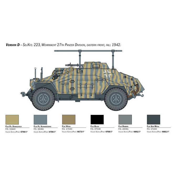 ITALERI 1/56 Sd. Kfz. 222/223