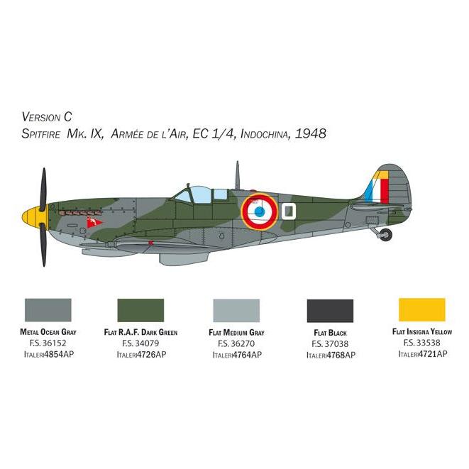 ITALERI 1/48 Spitfire Mk. IX