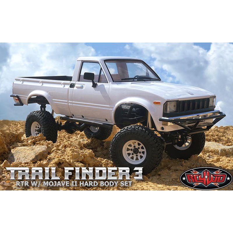 RC4WD Trail Finder 3 RTR W/ Mojave II Hard Body Set