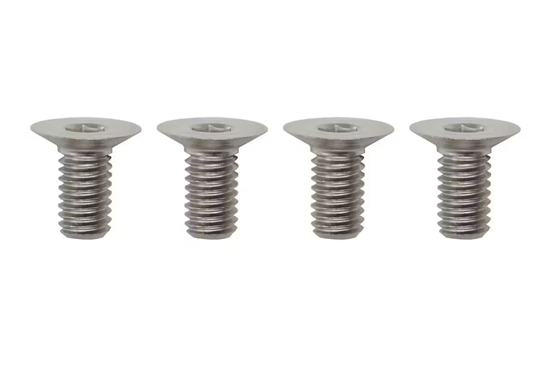 YOKOMO M3x6 Precision Steel FH Socket Screw (120 deg./2mm Hex/4 pieces)