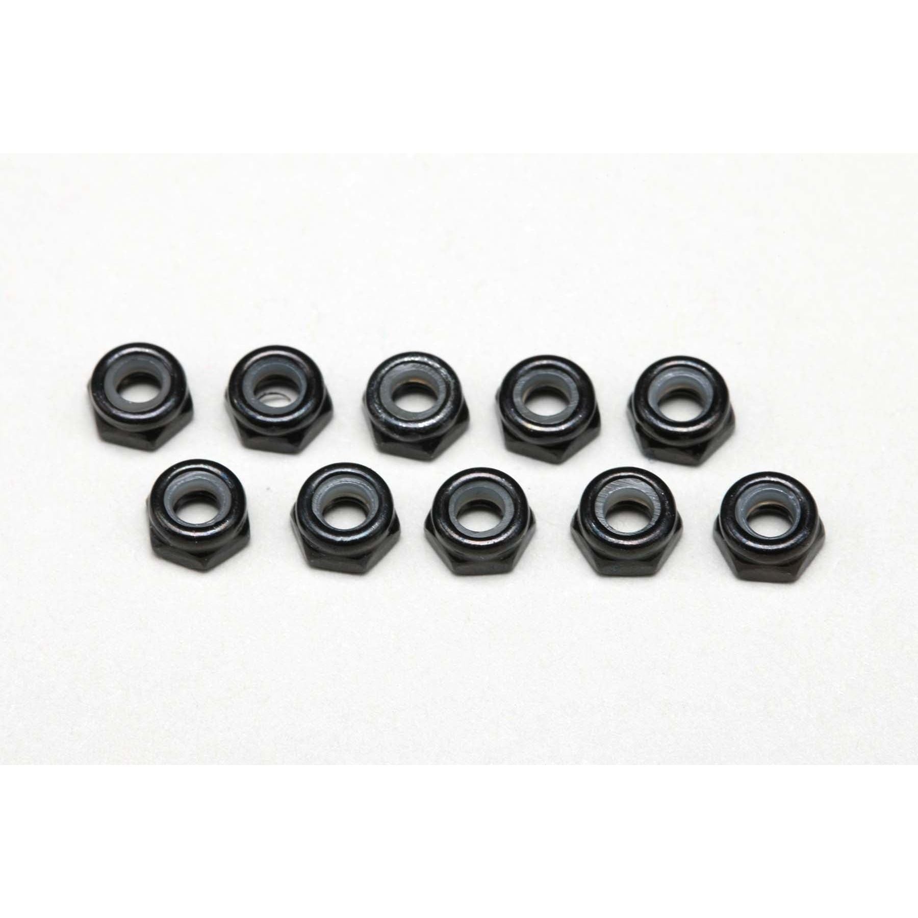 YOKOMO M3 Steel Nylon Lock Nut (3.0mm thin/10pcs.)
