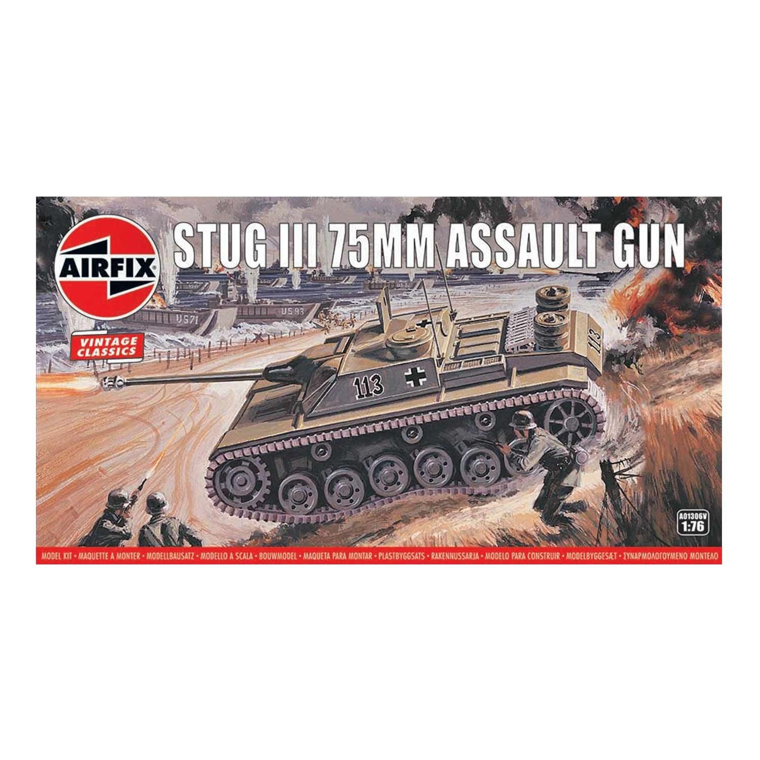 AIRFIX 1/76 Stug III 75mm Assault Gun
