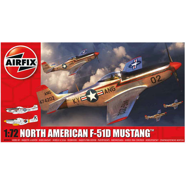 AIRFIX 1/72 North American P-51D Mustang